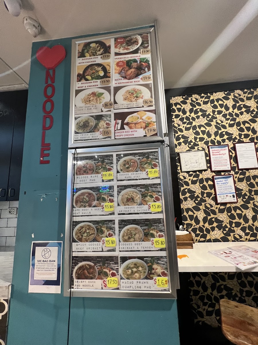 Menu Pho Flinders Express-10