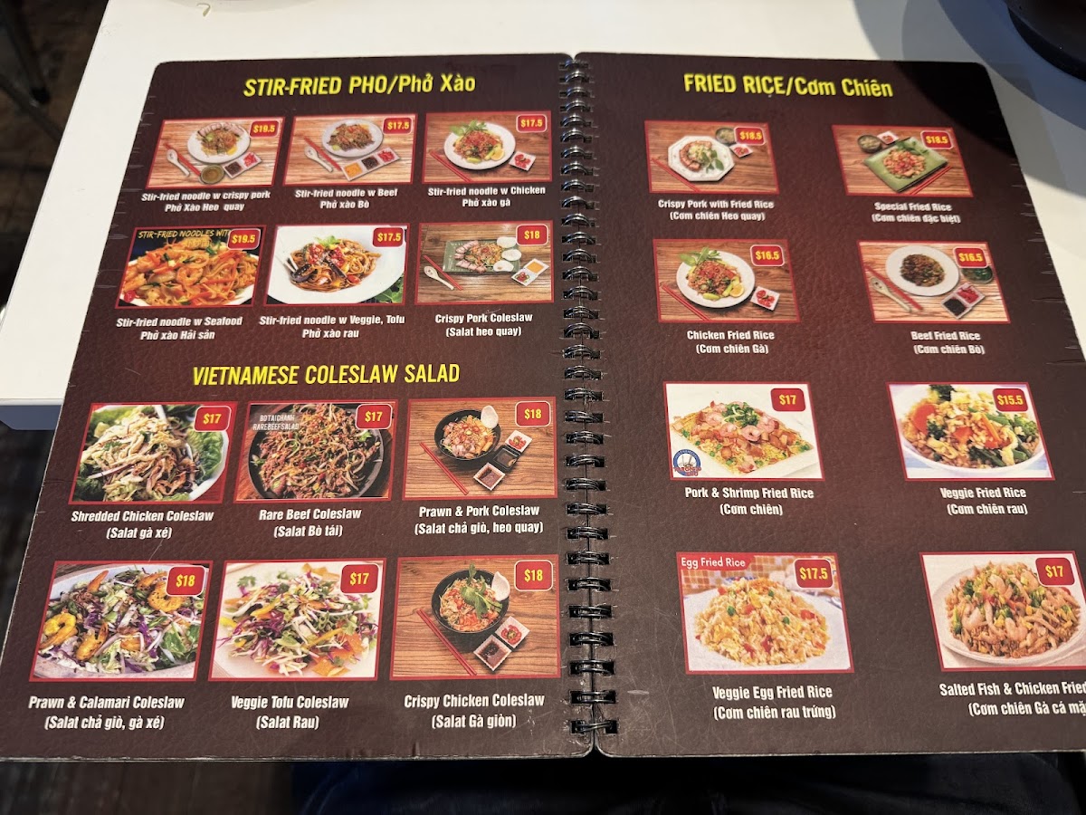 Menu Pho Flinders Express-8